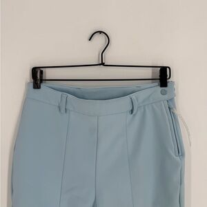 ASOS 4505 Skinny Ski Snow Trouser Pants With Stirrup In Light Blue